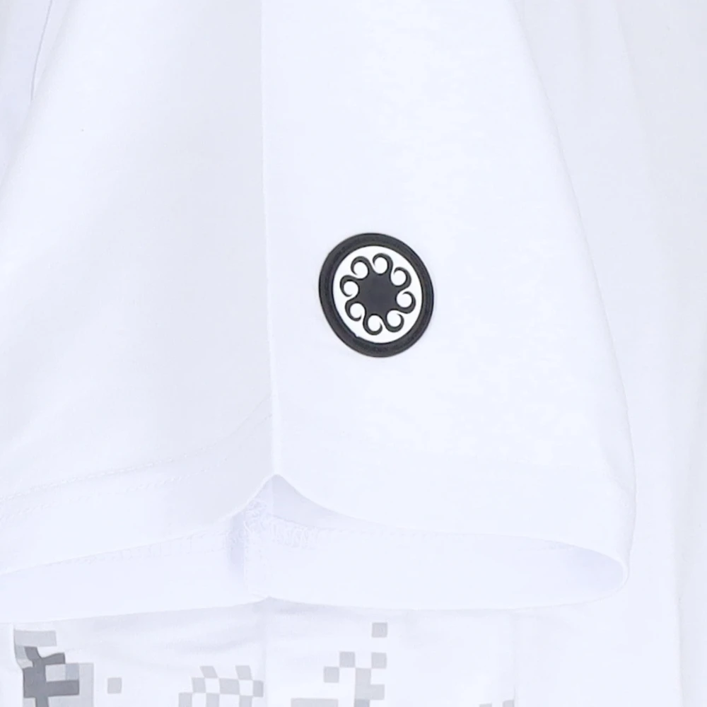 Octopus Wit T-shirt met -logo White Heren