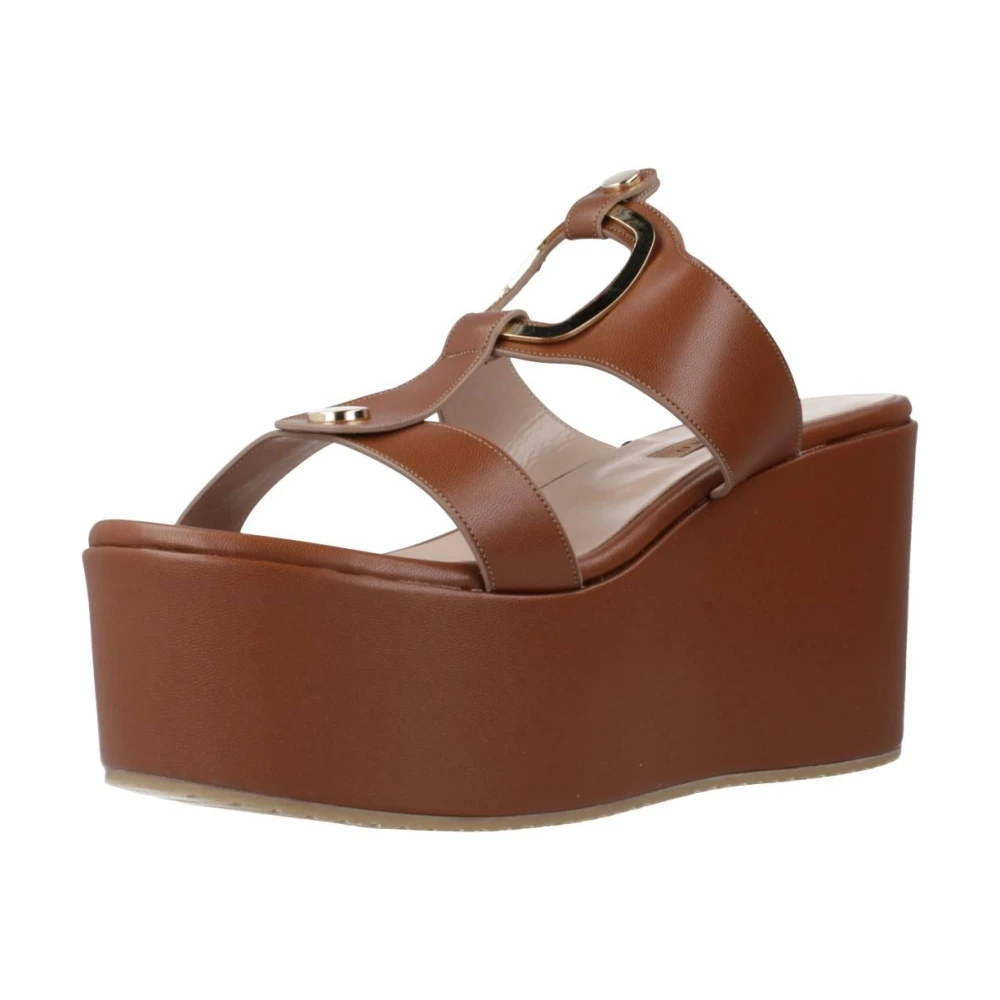 Albano Wedges Brown Dames