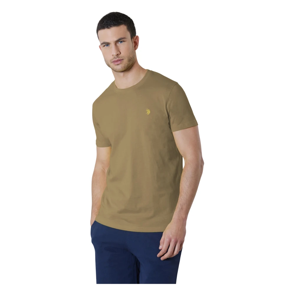 U.s. Polo Assn. Uomo Marrone Top, L, New,