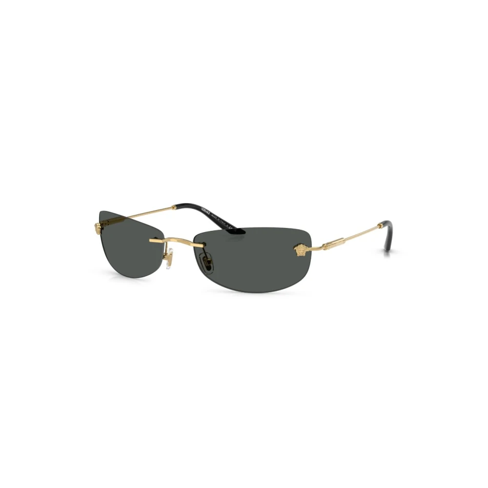 Versace Men's Yellow Sunglasses, 60 Mm, Rimless Sunglasses