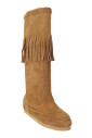 bottes-a-semelle-plate-et-semelle-interieure-en-cuir-avec-franges