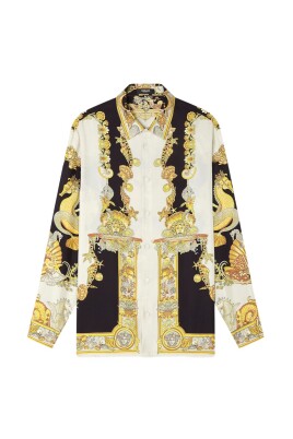 chemise-en-soie-ivoire-et-noire