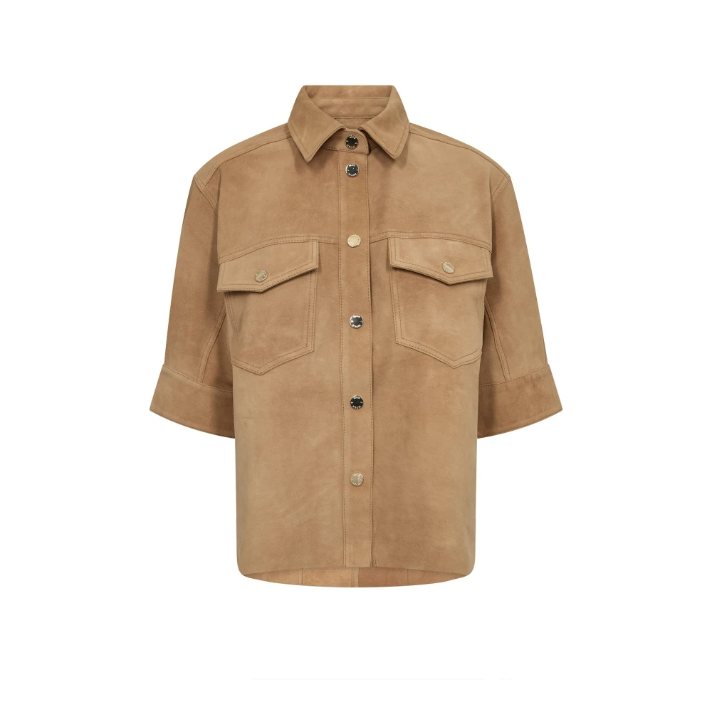 Mos Mosh Women's Beige Shirts - Shirts - Xs - Blouses & Shirts