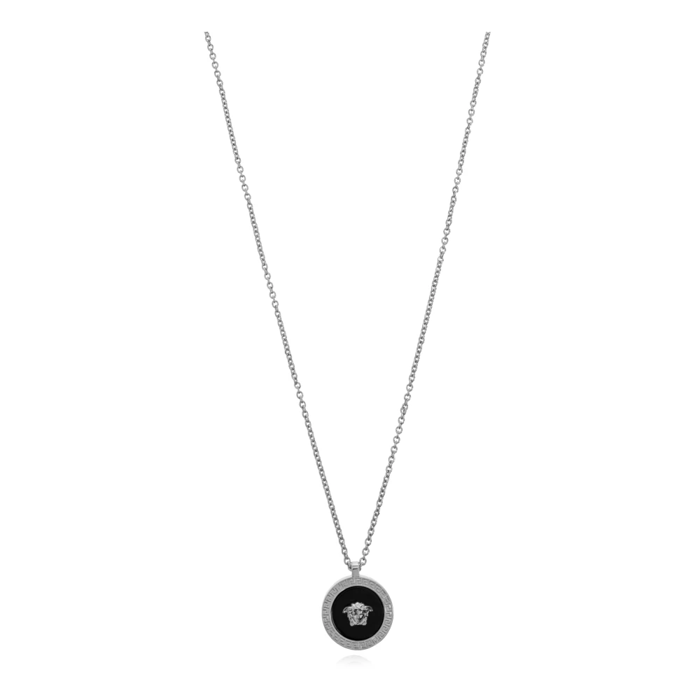 Versace Mannelijk Grijs Accessoires Heren, One Size, Hangerketting