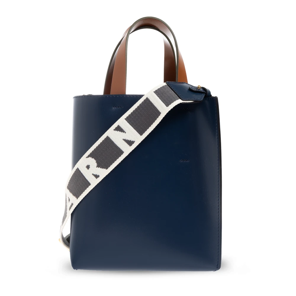 Marni - Bags > Handbags - Blue - Marni - Modalova