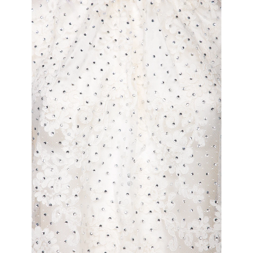 Self Portrait Witte Chique Top voor Vrouwen White Dames