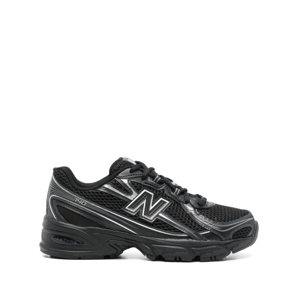 New Balance , Sneakers, Female, Black, 3 Uk, Mesh Panel Trainers
