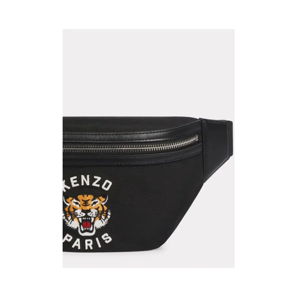 Kenzo Varsity Heuptas met Lucky Tiger Black Heren