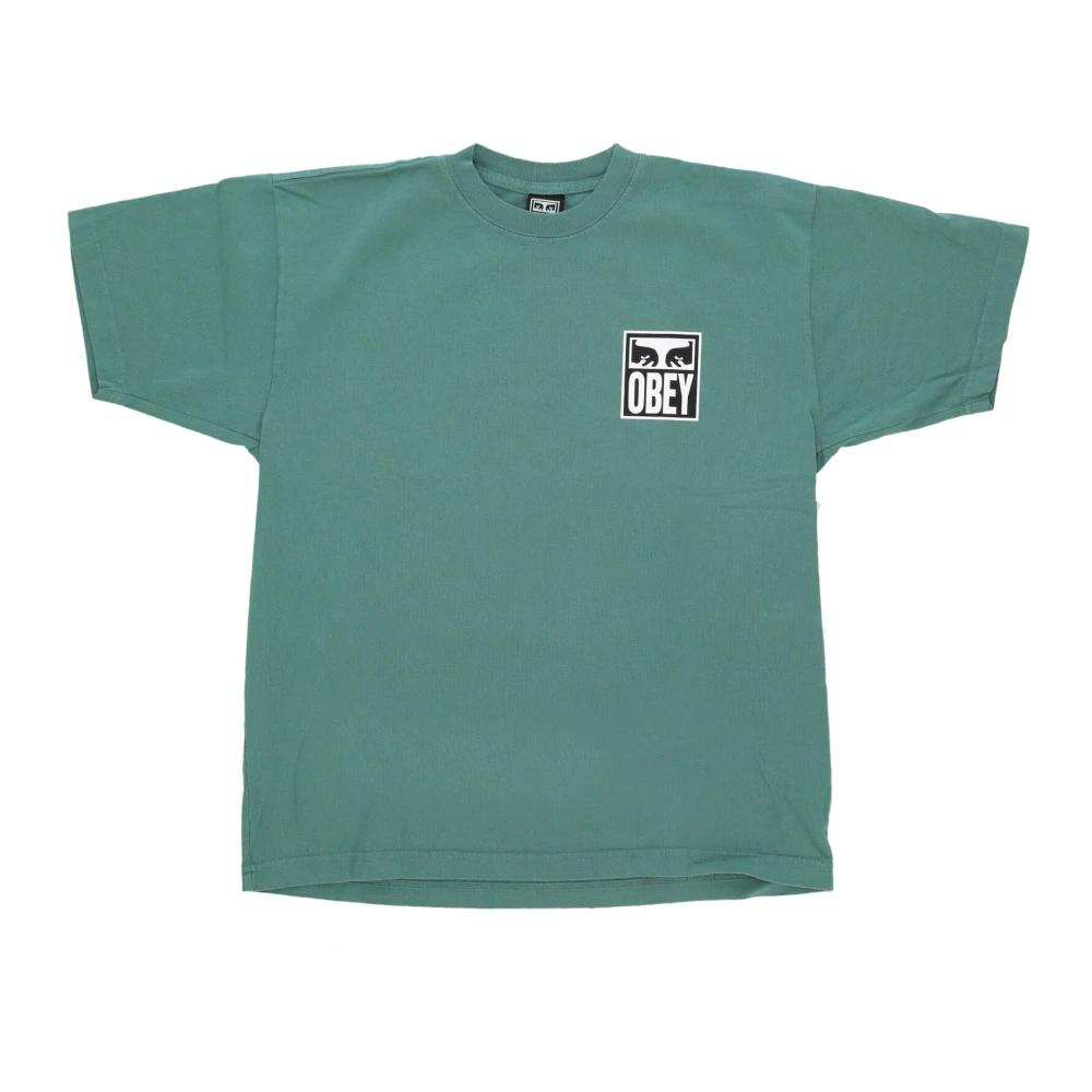 Obey Palm Leaf Heren T-shirt Green Heren