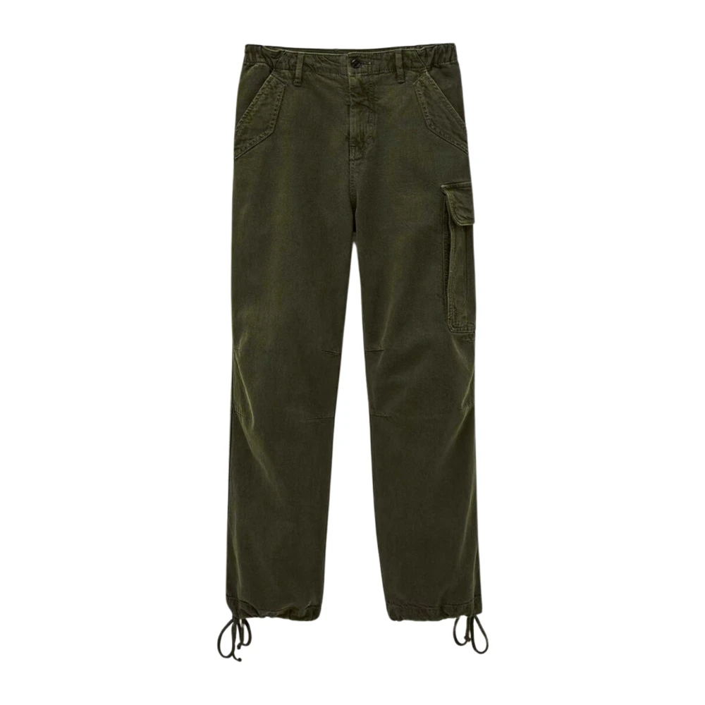 Ba&Sh Women's Green Fino Utility Trousers