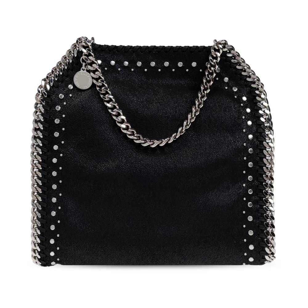 Stella Mccartney Mini Eco Shaggy Schoudertas Black Dames