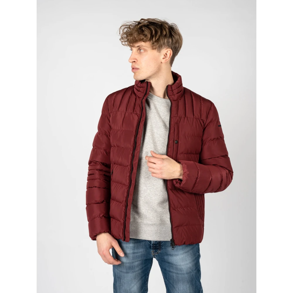 Geox Gewatteerde Jas voor Mannen Red Heren