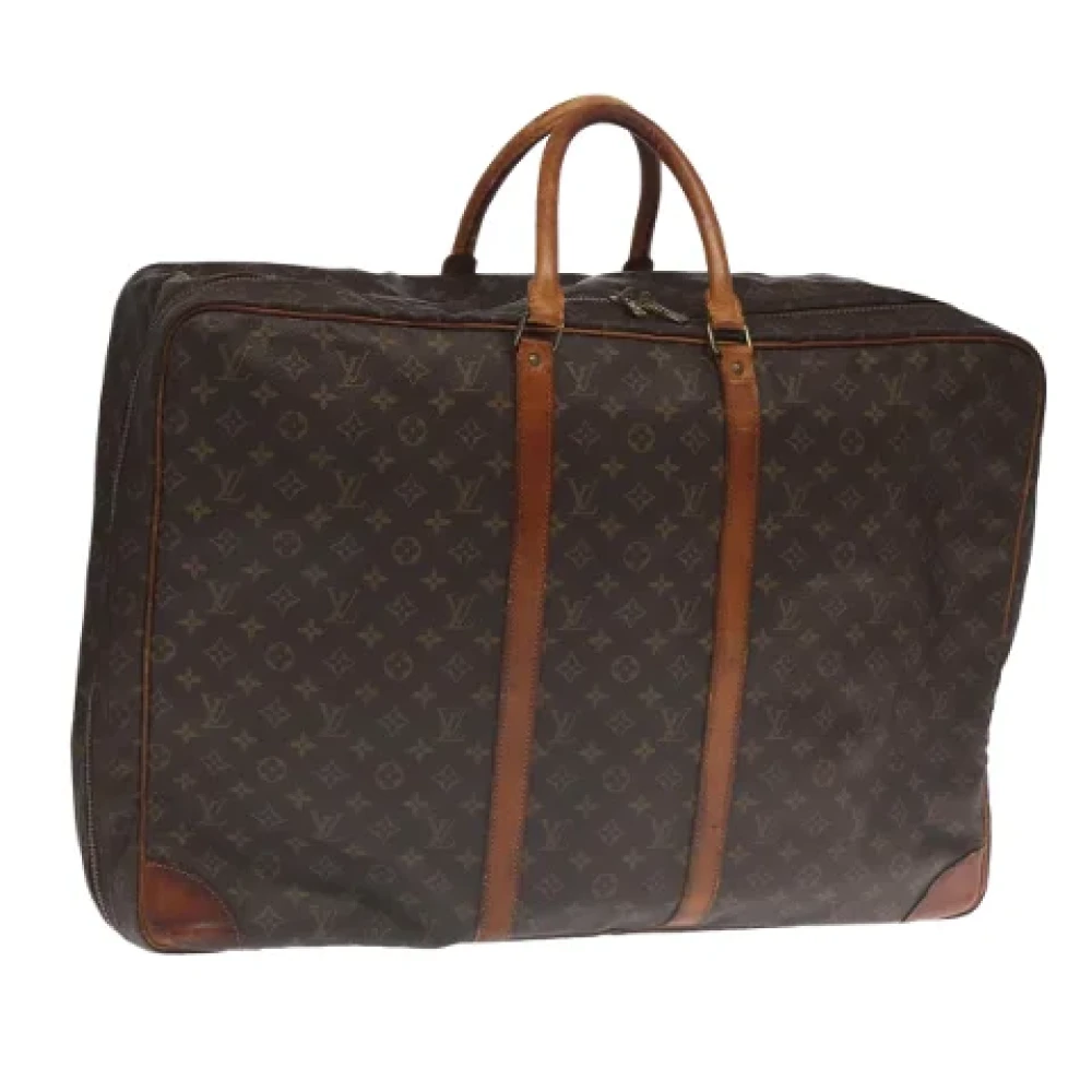 Louis Vuitton Vintage Pre-owned Canvas travel-bags Brown Dames