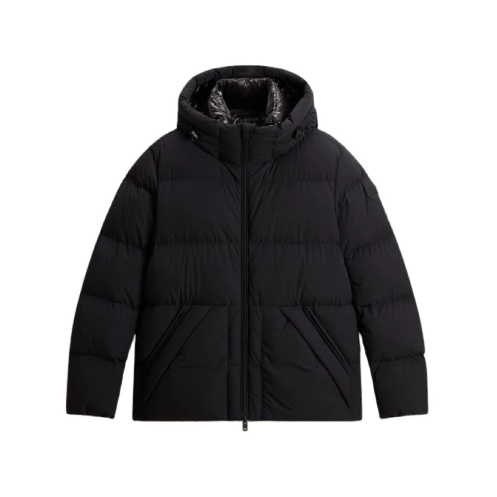 Woolrich Supreme donsjas voor koud weer Black Heren