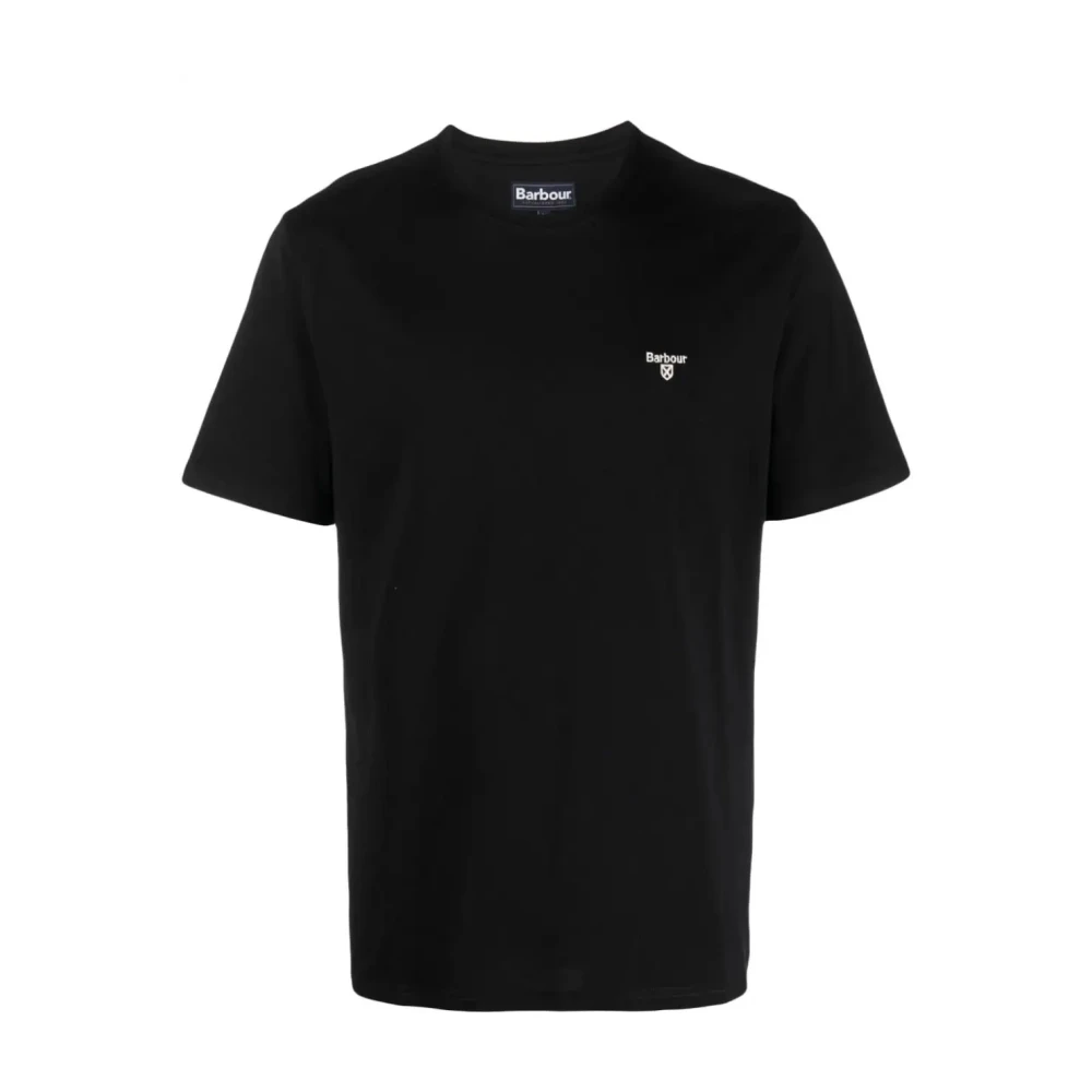 Barbour Men's Black T-Shirts, 2XL, Essential Sports T-Shirt