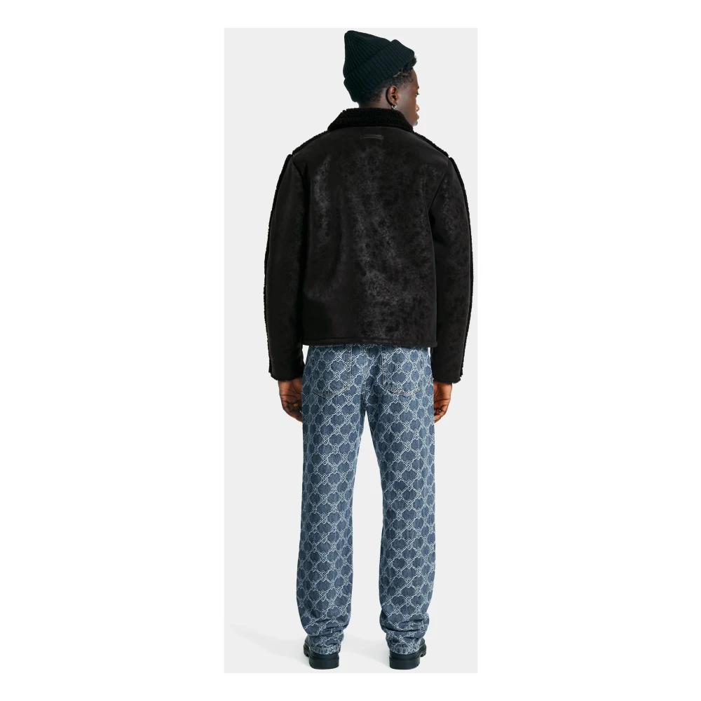 Daily Paper Rahul Shield Straight Jeans Blue Heren