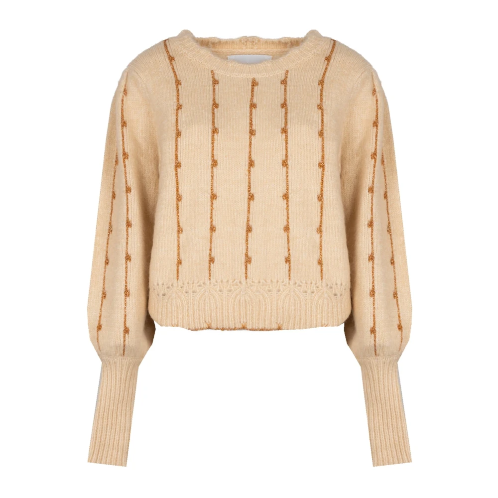 Knitwear > Round-neck Knitwear - - Silvian Heach - Modalova