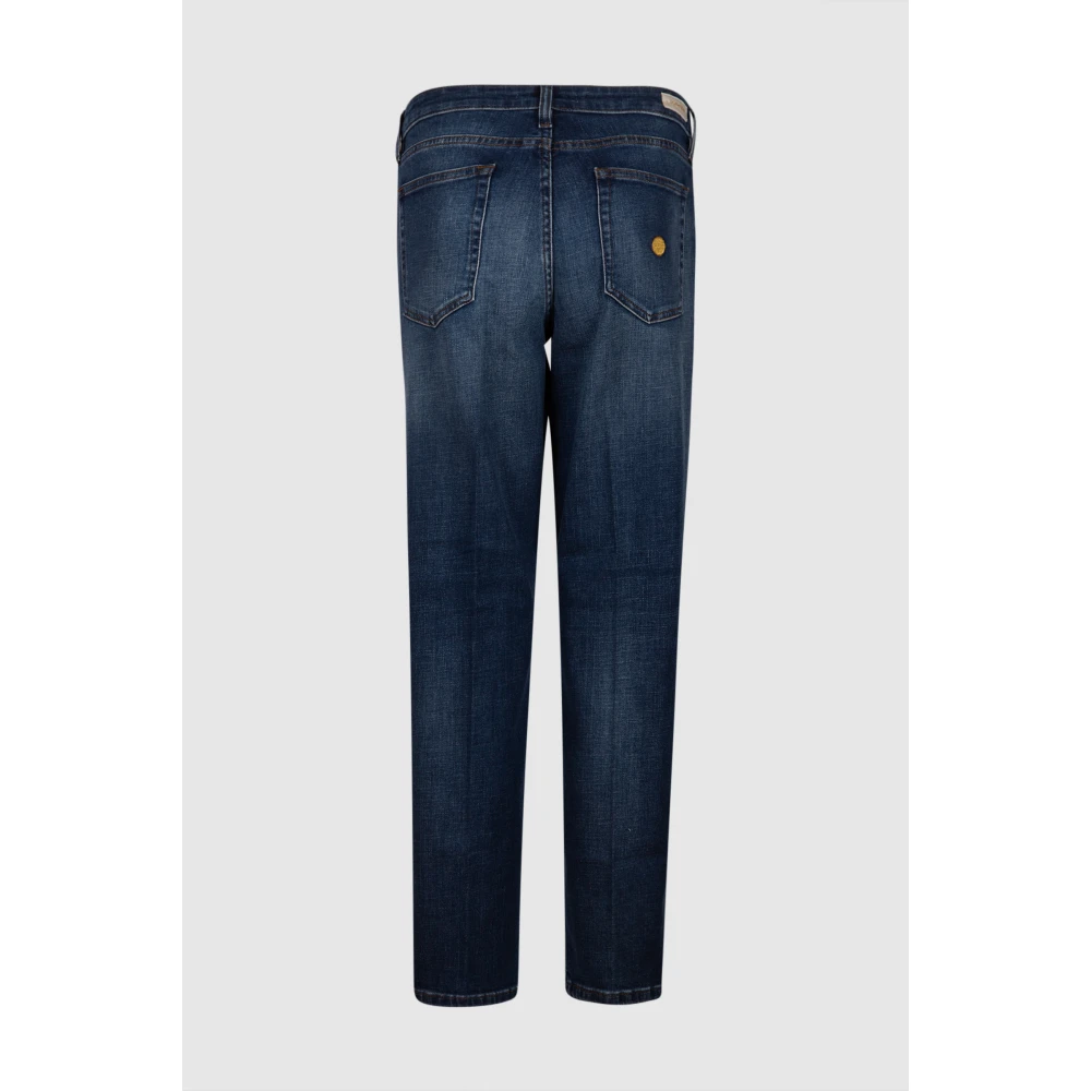 Don The Fuller Donkerblauwe Wassing Dames Jeans Blue Dames