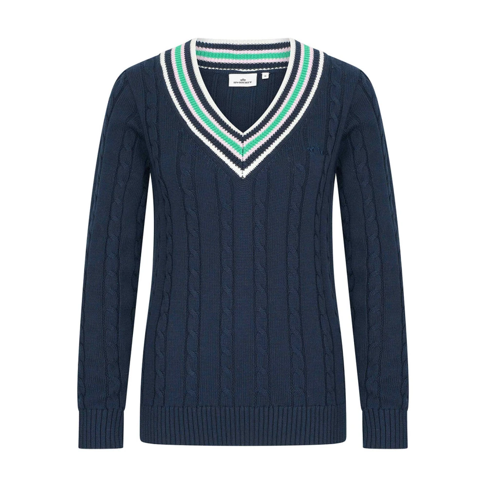 HV Polo Valdis Pullover Sweater Blue Dames
