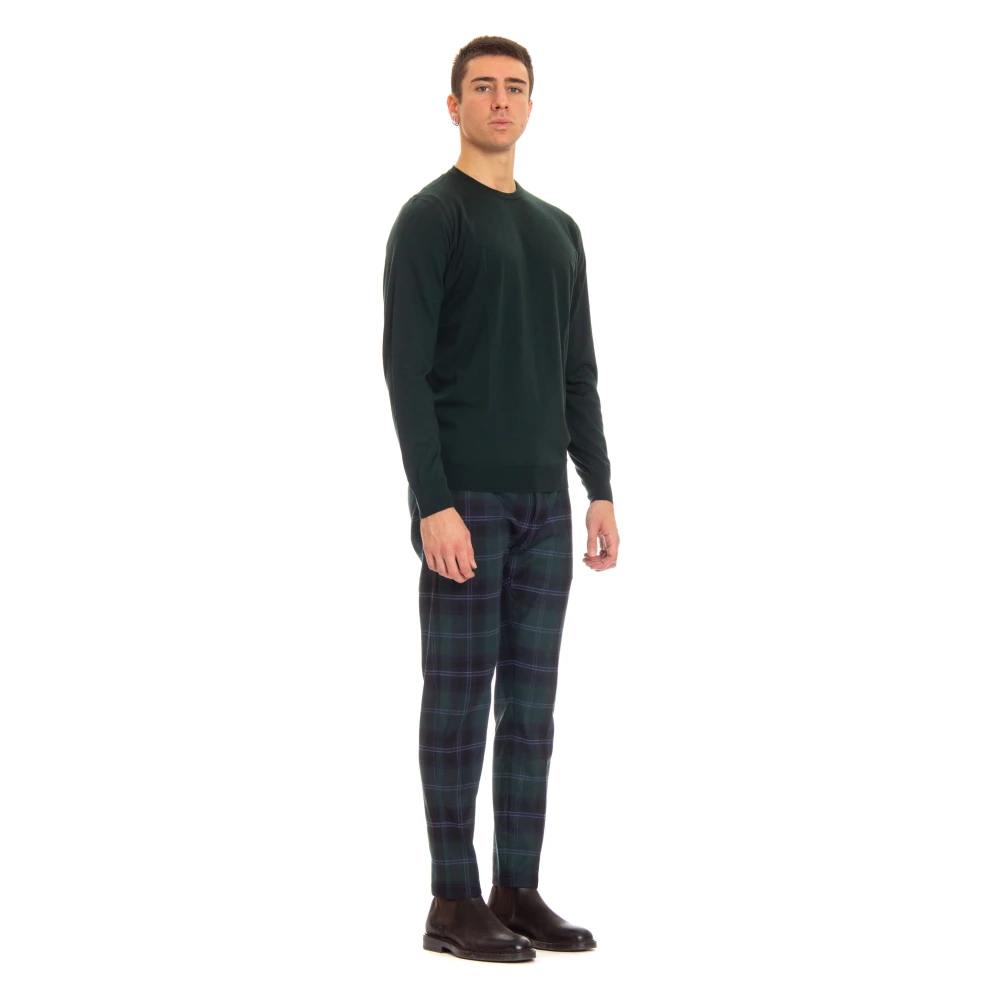 Drumohr Round-neck Knitwear Green Heren