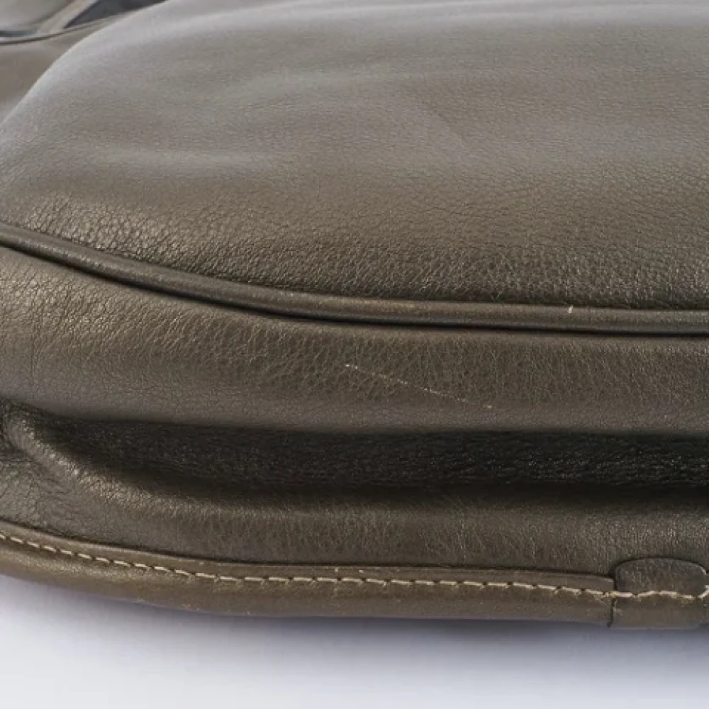Loewe Pre-owned Leather shoulder-bags Brown Dames