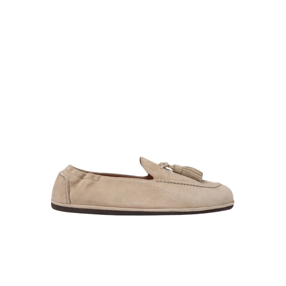 Scarosso Women's Beige Anais Loafer - Loafers - 3 Uk - Shoes