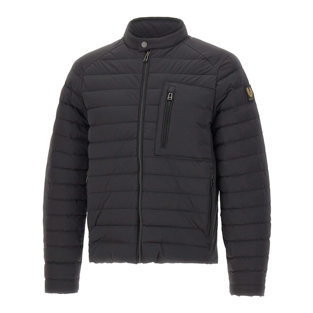 Belstaff Men's Black Down Jackets, M, Chassis Jacket
