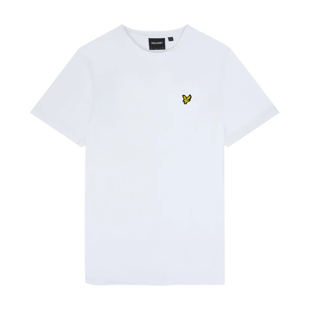 Lyle & Scott Thistle Club Print T-Shirt White Heren