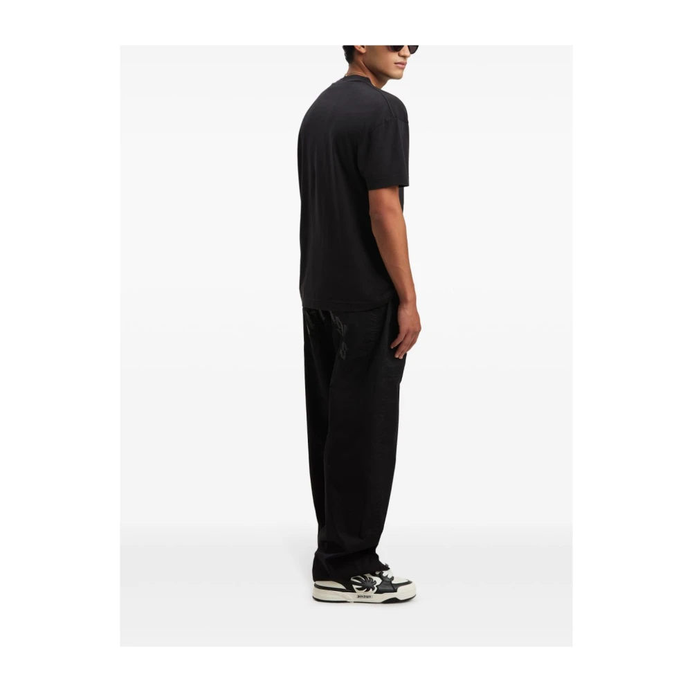 Palm Angels Zwarte Broek met Stijl Black Heren