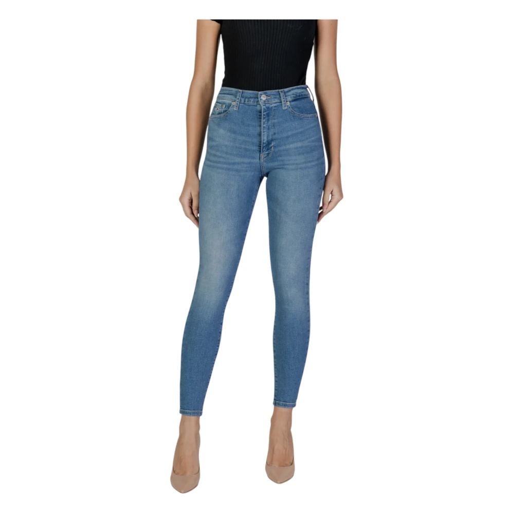 Tommy Jeans Women's Blue Skinny Fit Jeans, W24 L30, Spring/Summer Jeans Collection