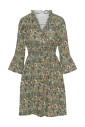 robe-courte-vert-multi-floral