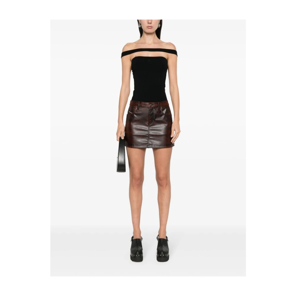 Courrèges Sleeveless Tops Black Dames