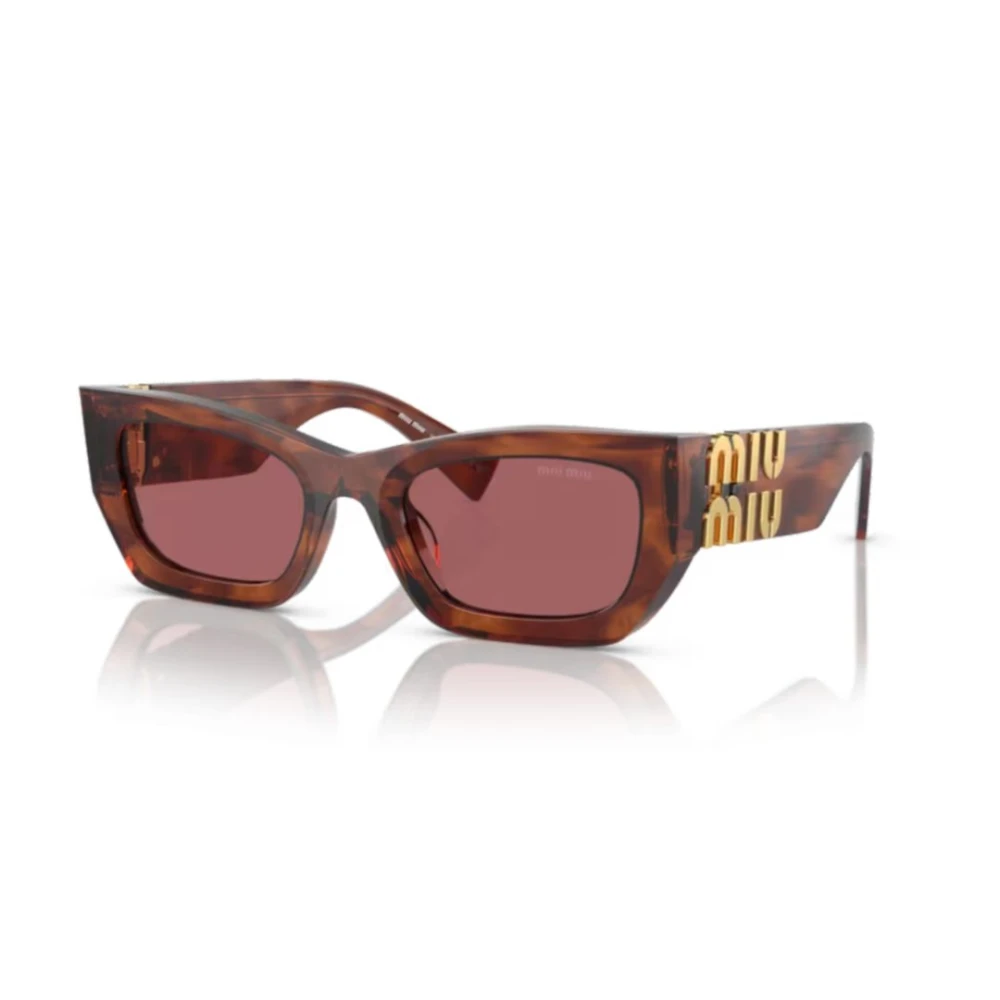 Miu Miu Unisex Brown Stylish Sole Sneakers