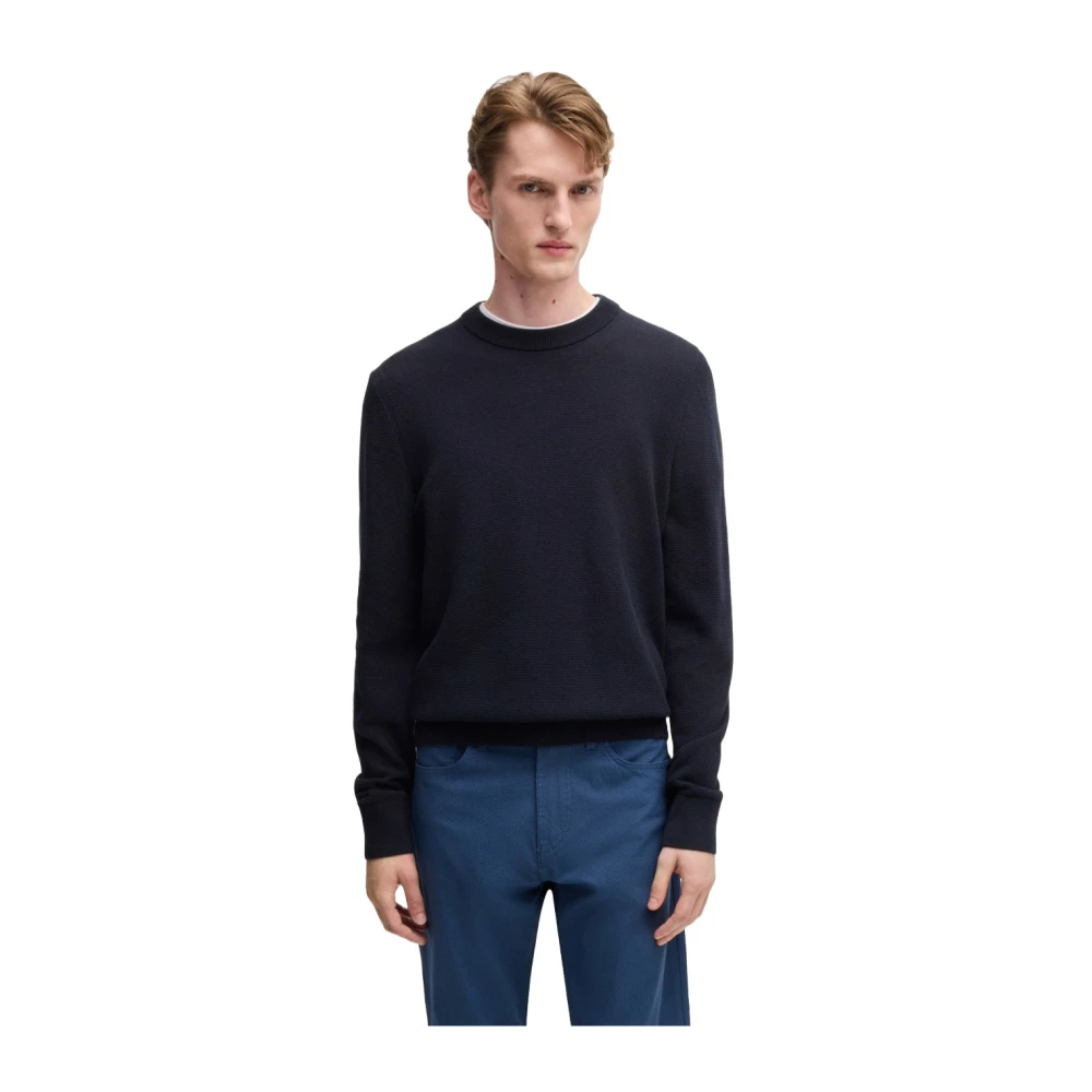 Knitwear > Round-neck Knitwear - - Hugo Boss - Modalova