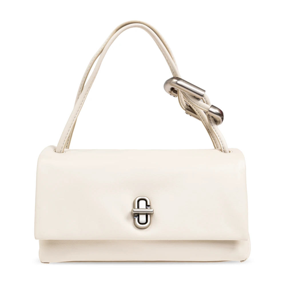 Marc Jacobs Leren schoudertas Beige Dames