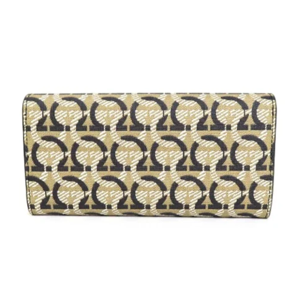 Salvatore Ferragamo Pre-owned Leather wallets Black Dames