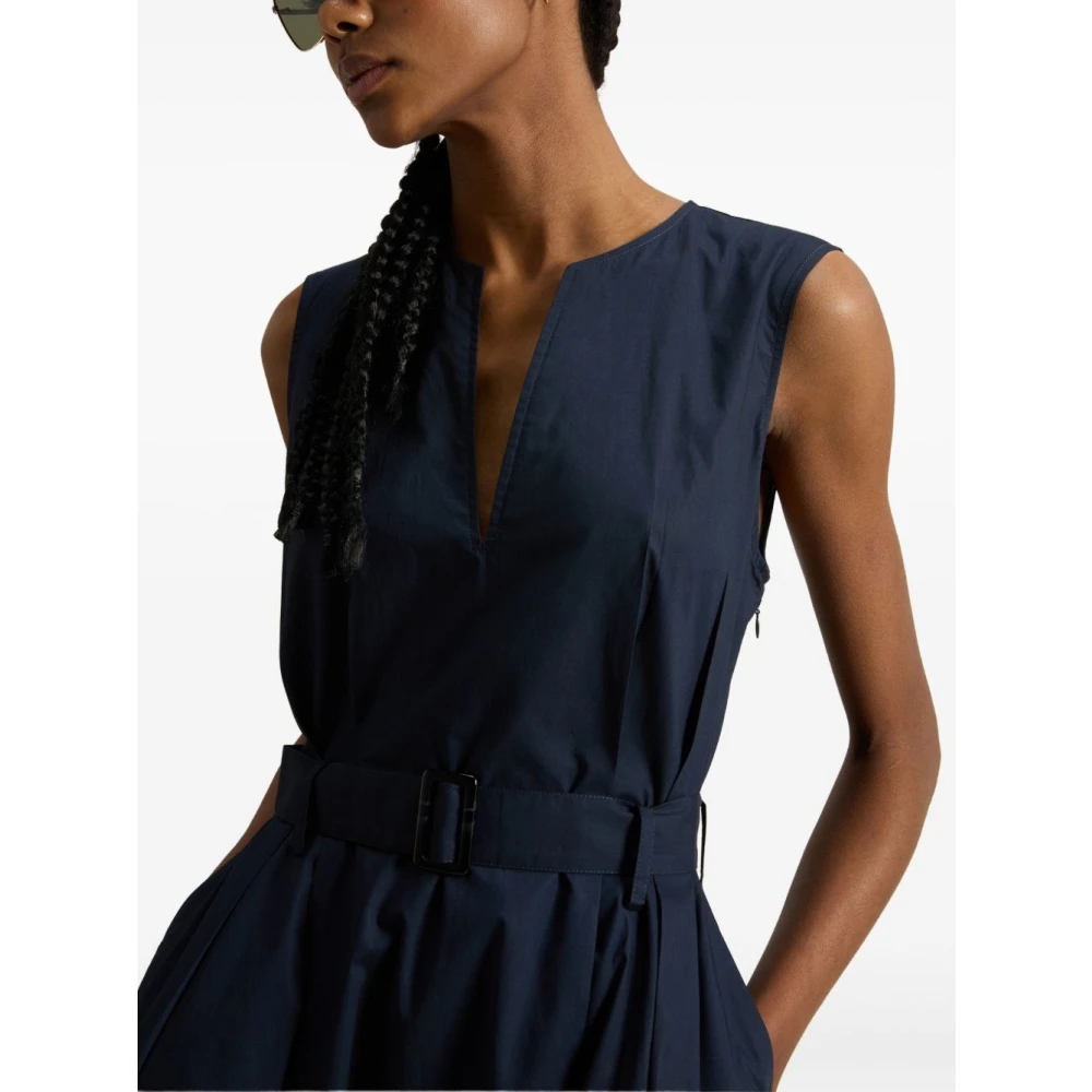 Woolrich Blauwe Jurk voor Vrouwen Blue Dames