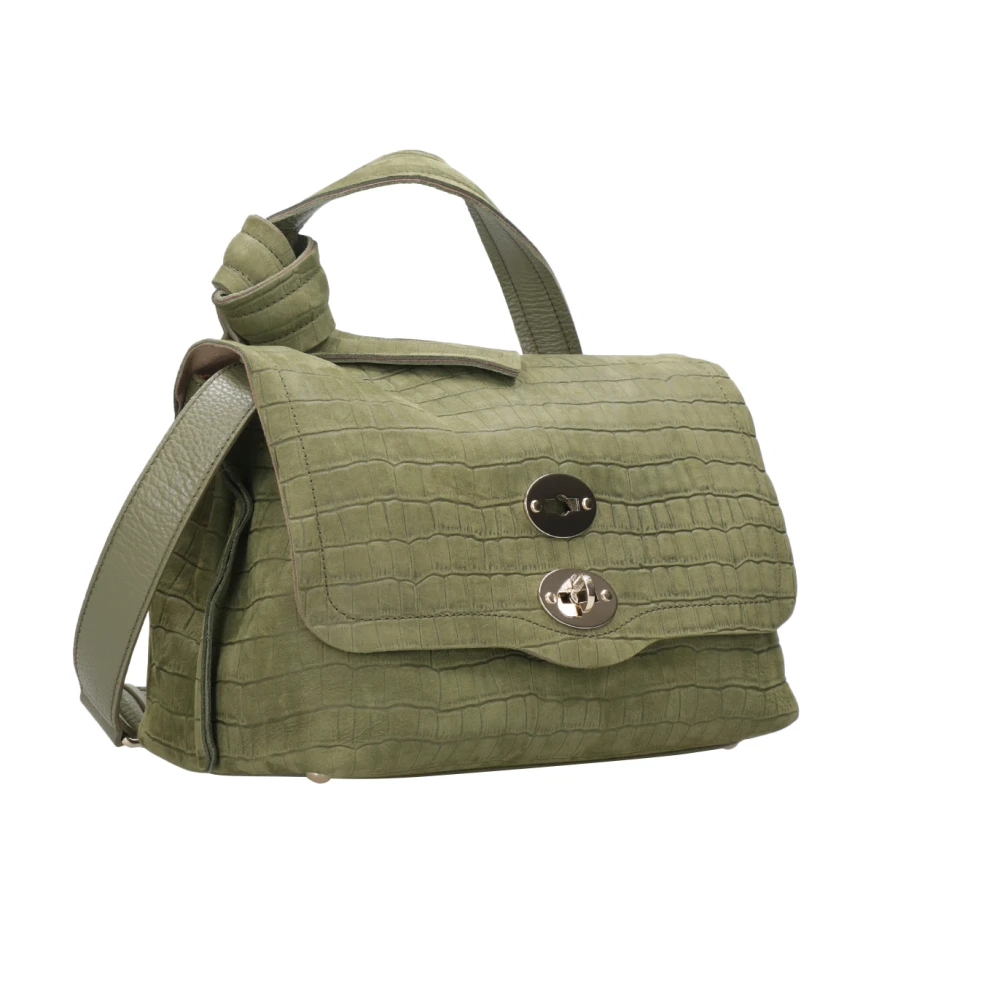 Zanellato Groene Postina Jones Caiman S Tas Green Dames