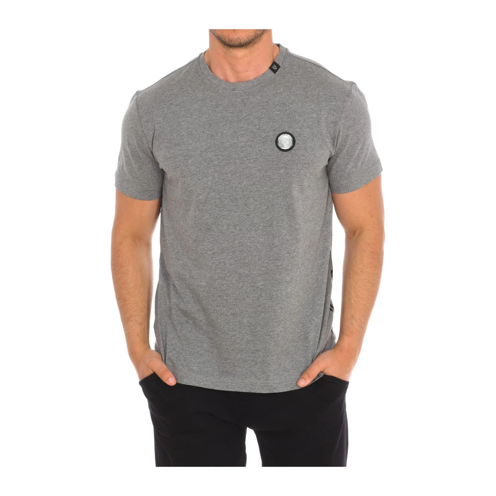 Plein Sport Men's Gray Short Sleeve T-Shirt