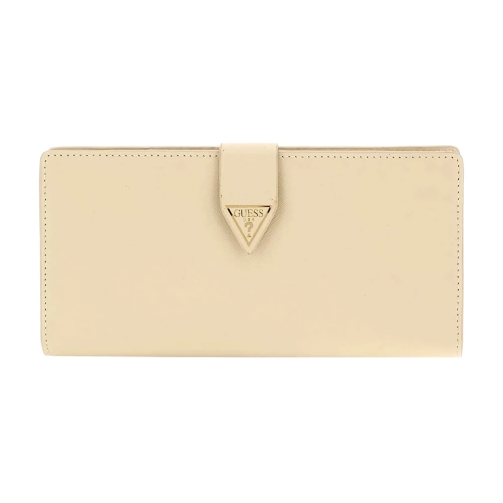 Guess Women's Beige Miriam Wallet - Wallets & Cardholders - One Size - Accessories