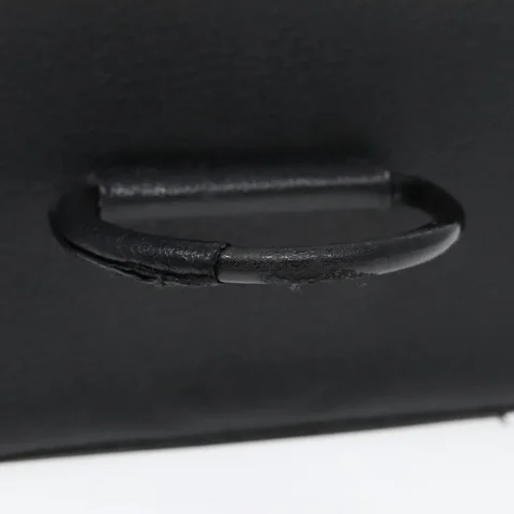 Gucci Vintage Pre-owned Leather pouches Black Dames
