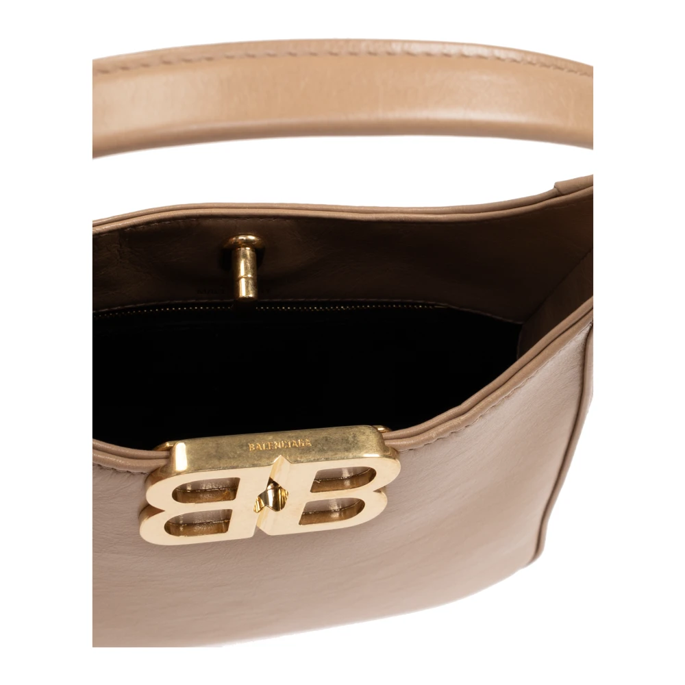 Balenciaga BB Soft Small Handtas Beige Dames