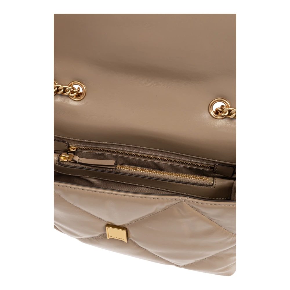 TORY BURCH Schoudertas Kira Diamond Beige Dames