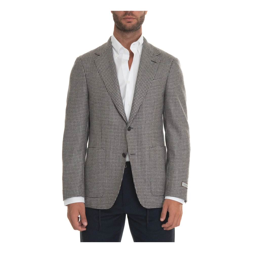 Canali Jasje met 2 knopen Gray Heren