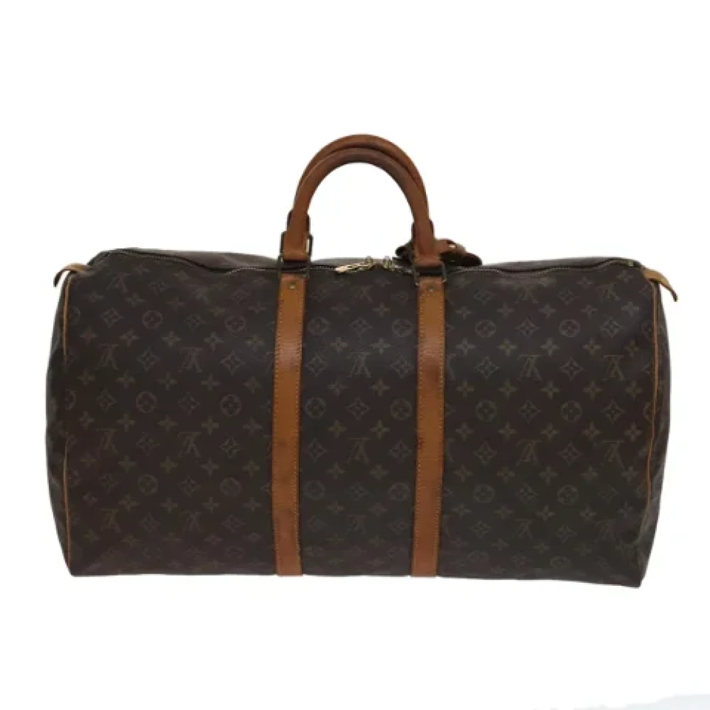 Louis Vuitton Vintage Pre-owned Canvas travel-bags Brown Dames