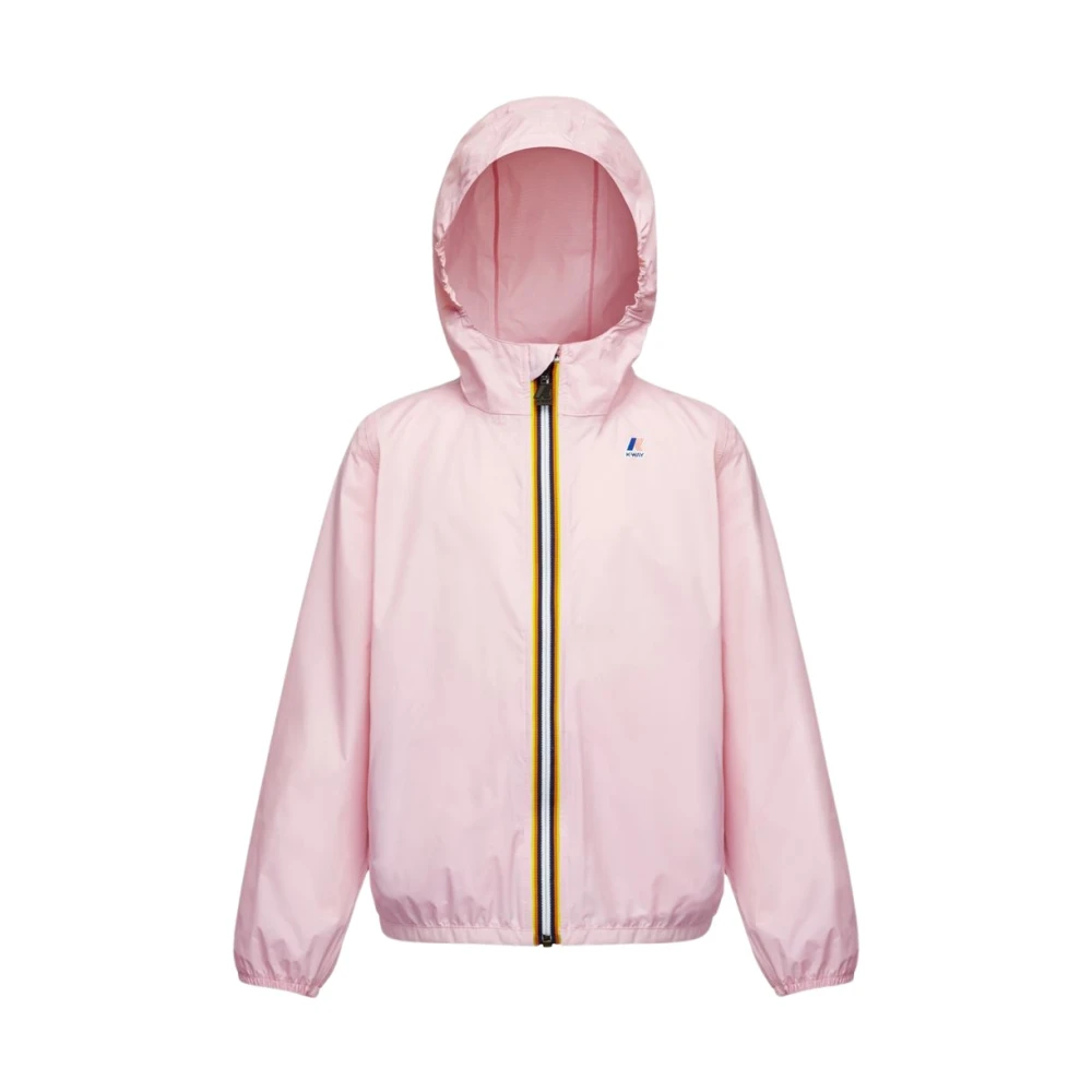 K-Way Unisex Kids Pink P. Le Vrai 4.0 Claude - Kids Rain Wear - 4 Y- Kids