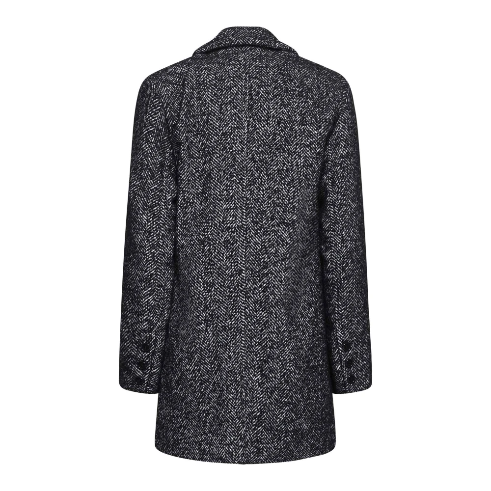 Kaos Roomkleurige Jassen voor Stijlvolle Look Gray Dames