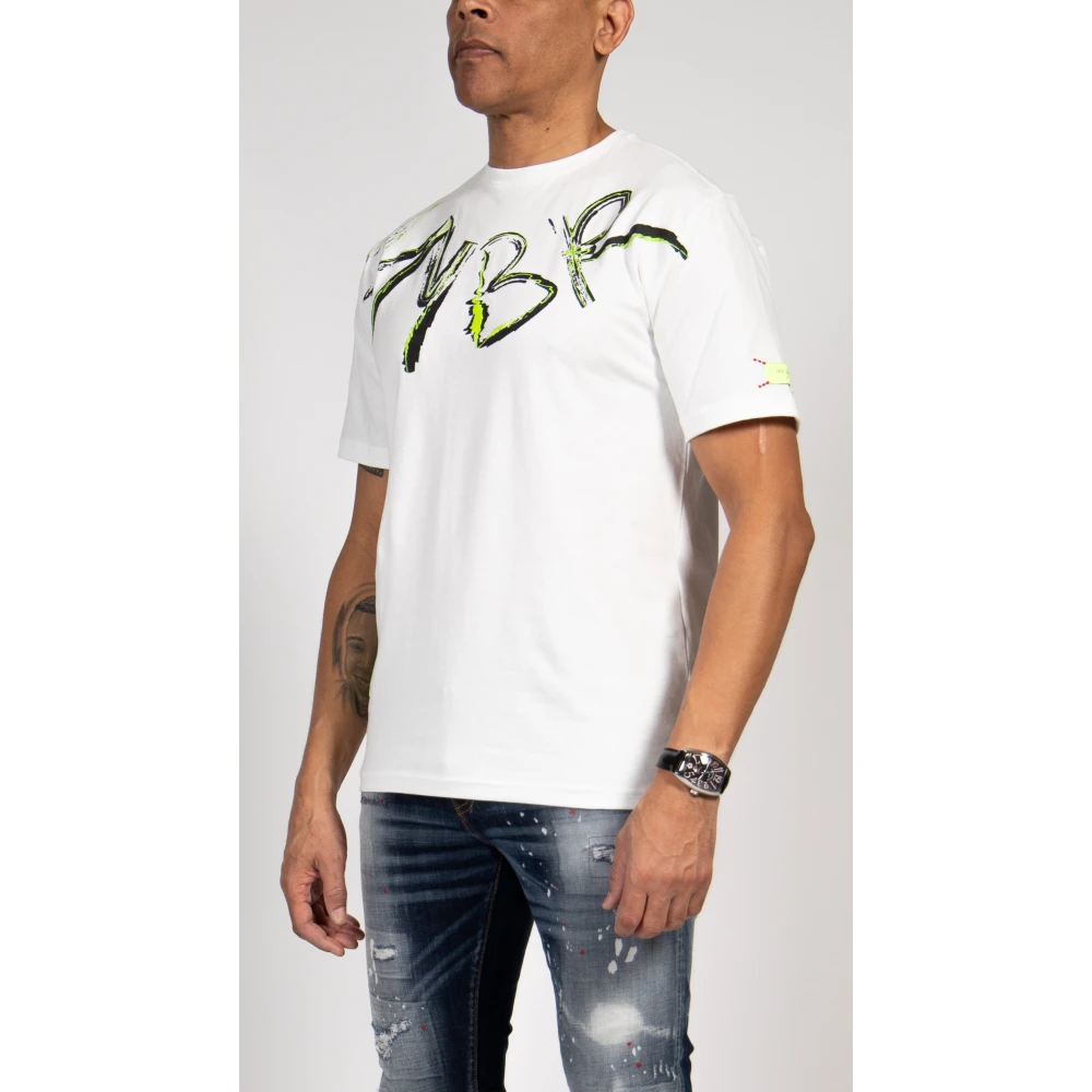 My Brand Scribble Tee in Off-white Heren
