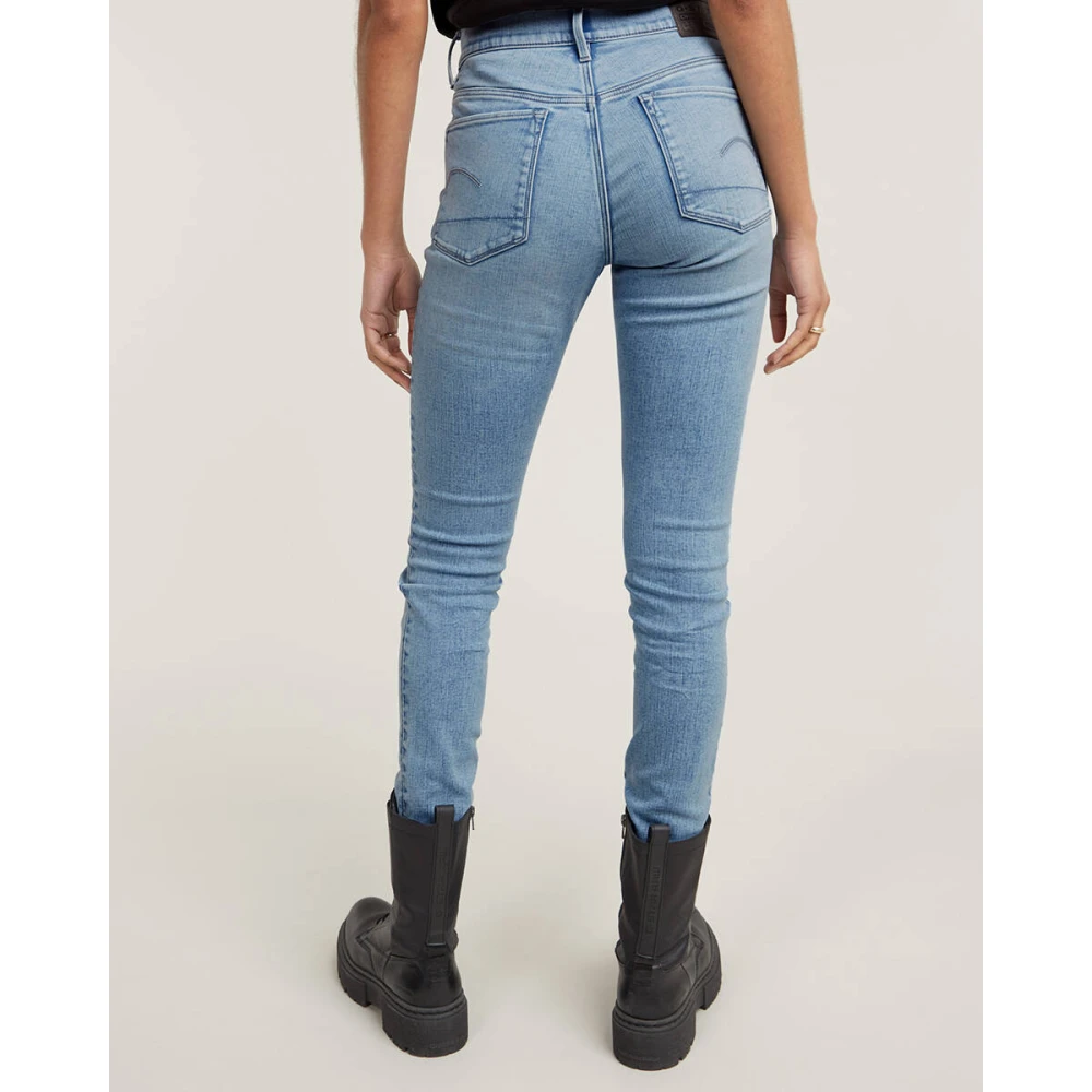 G-Star Skinny Jeans voor Vrouwen Blue Dames
