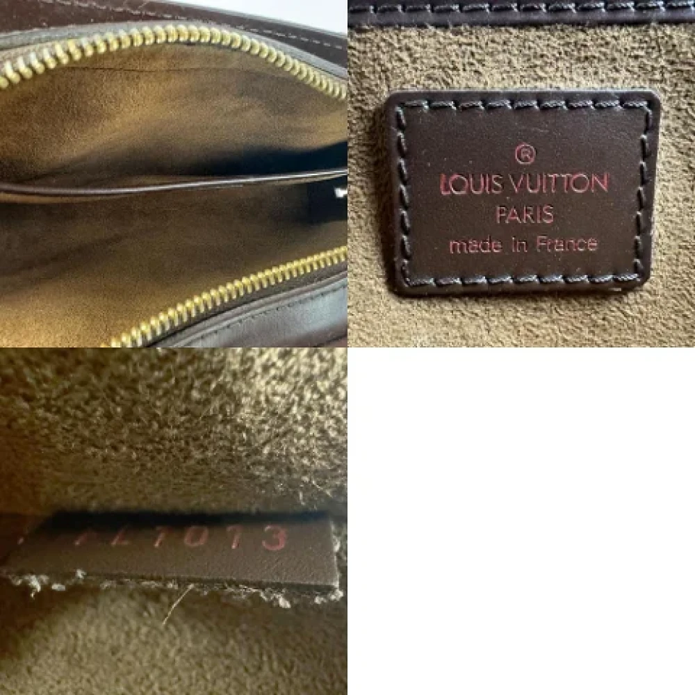 Louis Vuitton Vintage Pre-owned Canvas clutches Brown Dames